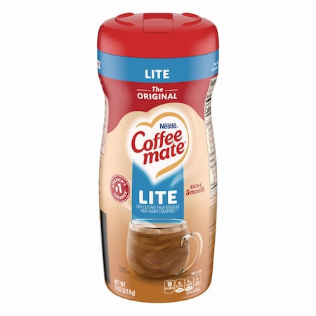 Coffee Mate Original Lite Powdered Creamer, 11 oz Canister 005000074185